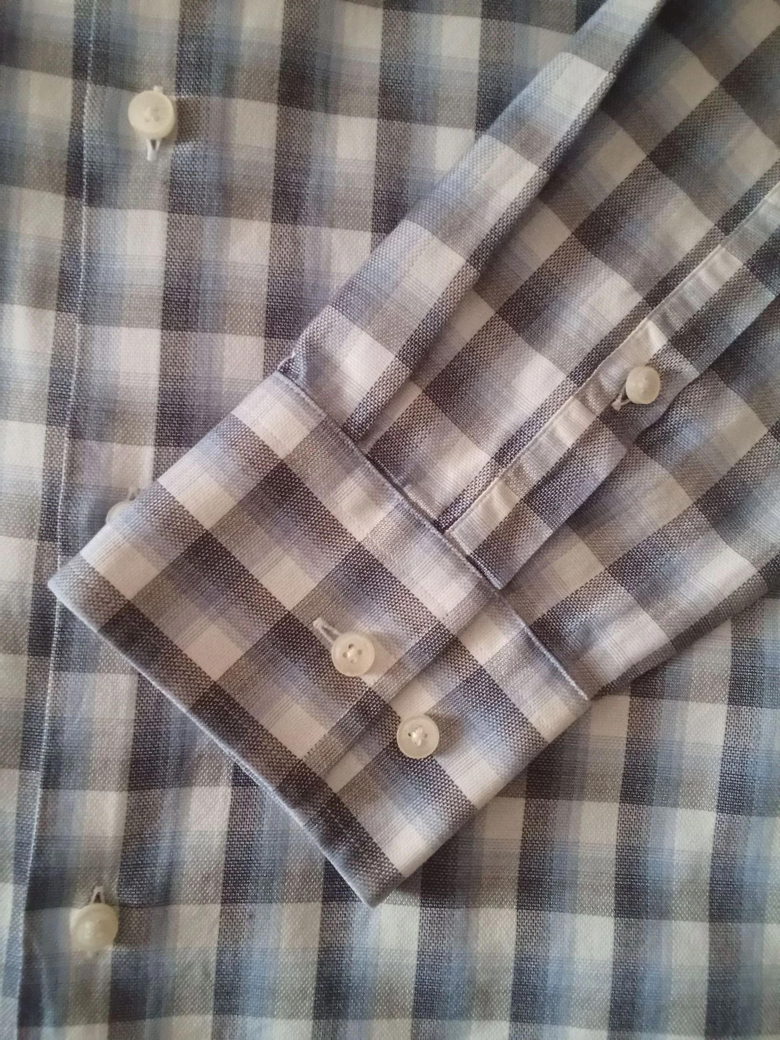 Originele Hugo Boss geruite hemd maat M/L/41/16 in perfecte vintage staat – photo 5
